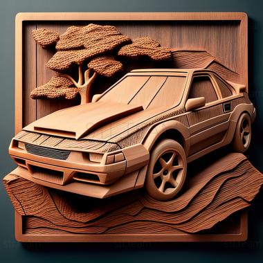 3D model Subaru XT (STL)